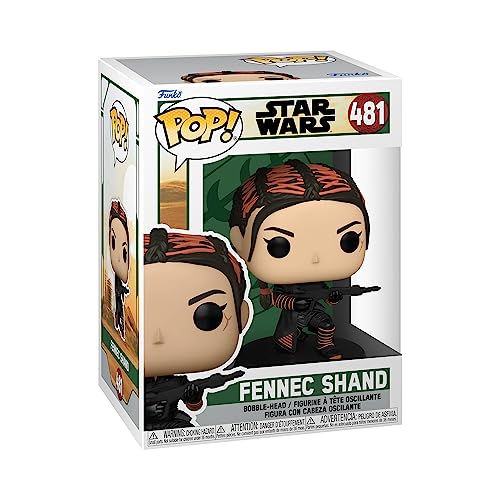 Funko Pop! Star Wars: Book of Boba Fett - Fennec Shand - Vinyl-Sammelfigur - Geschenkidee - Offizielle Handelswaren - Spielzeug Für Kinder und Erwachsene - Movies Fans - Modellfigur Für Sammler von Funko