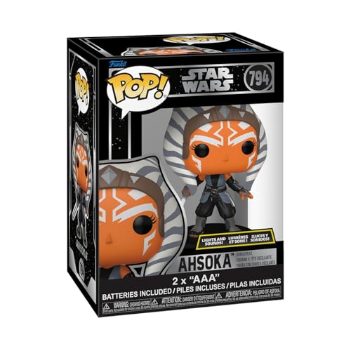 Funko POP! SFX: Star Wars: Ahsoka – (Licht und Sound) – Sammler-Vinylfigur – Geschenkidee – Offizielles Merchandise – Spielzeug für Kinder und Erwachsene – Filmfans – Modellfigur für Sammler Funko POP! SFX: Star Wars: Ahsoka – (Licht und Sound) – Sammler-Vinylfigur – Geschenkidee – Offizielles Merchandise – Spielzeug für Kinder und Erwachsene – Filmfans – Modellfigur für Sammler von Funko