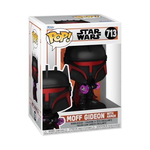 Funko Pop! Star Wars: The Mandalorian – Moff Gideon mit Armor - Vinyl-Sammelfigur - Geschenkidee - Offizielle Handelswaren - Spielzeug Für Kinder und Erwachsene - TV Fans - Modellfigur Für Sammler von Funko