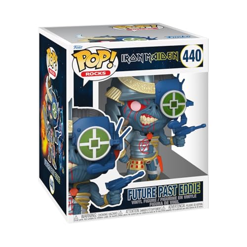 Funko Pop! Super: Iron Maiden - Senjutsu Eddie - The Future Past - Vinyl-Sammelfigur - Geschenkidee - Offizielle Handelswaren - Spielzeug Für Kinder und Erwachsene - Music Fans Funko Pop! Super: Iron Maiden - Senjutsu Eddie - The Future Past - Vinyl-Sammelfigur - Geschenkidee - Offizielle Handelswaren - Spielzeug Für Kinder und Erwachsene - Music Fans von Funko