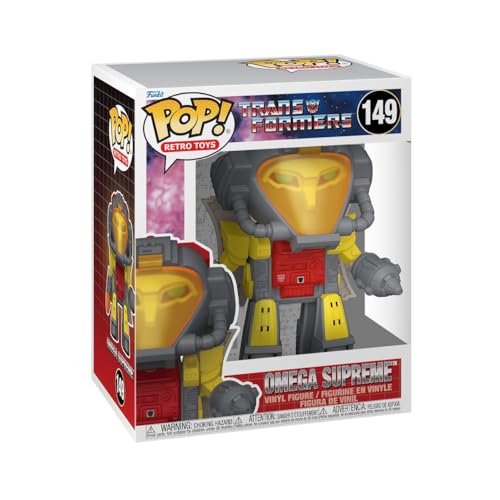 Funko Pop! Super: Transformers - Omega Supreme - Transformers Classic - Vinyl-Sammelfigur - Geschenkidee - Offizielle Handelswaren - Spielzeug Für Kinder und Erwachsene - TV Fans von Funko