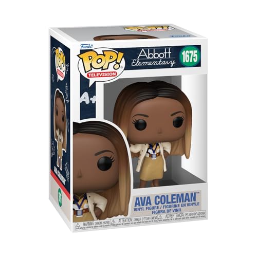 Funko Pop! TV: AE - AVA Coleman - Abbot Elementary - Vinyl-Sammelfigur - Geschenkidee - Offizielle Handelswaren - Spielzeug Für Kinder und Erwachsene - TV Fans - Modellfigur Für Sammler und Display Funko Pop! TV: AE - AVA Coleman - Abbot Elementary - Vinyl-Sammelfigur - Geschenkidee - Offizielle Handelswaren - Spielzeug Für Kinder und Erwachsene - TV Fans - Modellfigur Für Sammler und Display von Funko