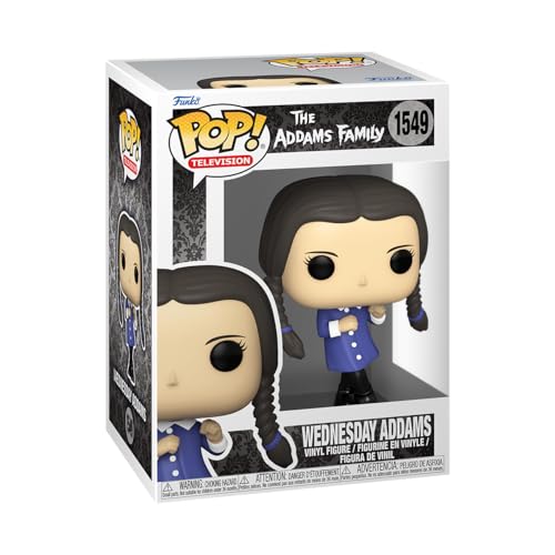 Funko Pop! TV: AFC - Wednesday Addams - Addams Family Classic TV - Vinyl-Sammelfigur - Geschenkidee - Offizielle Handelswaren - Spielzeug Für Kinder und Erwachsene - TV Fans - Modellfigur Für Sammler Funko Pop! TV: AFC - Wednesday Addams - Addams Family Classic TV - Vinyl-Sammelfigur - Geschenkidee - Offizielle Handelswaren - Spielzeug Für Kinder und Erwachsene - TV Fans - Modellfigur Für Sammler von Funko