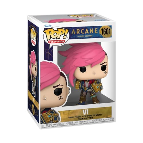 Funko Pop! TV: Arcane LOL - Vi - Arcane: League of Legends - Vinyl-Sammelfigur - Geschenkidee - Offizielle Handelswaren - Spielzeug Für Kinder und Erwachsene - TV Fans - Modellfigur Für Sammler Funko Pop! TV: Arcane LOL - Vi - Arcane: League of Legends - Vinyl-Sammelfigur - Geschenkidee - Offizielle Handelswaren - Spielzeug Für Kinder und Erwachsene - TV Fans - Modellfigur Für Sammler von Funko