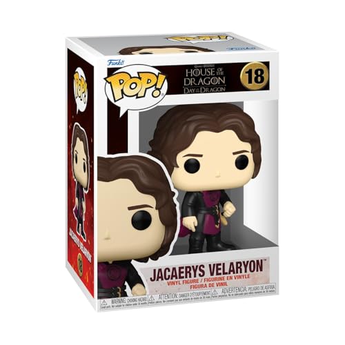 Funko Pop! TV: House of The Dragon - Jacaerys Velaryon - Vinyl-Sammelfigur - Geschenkidee - Offizielle Handelswaren - Spielzeug Für Kinder und Erwachsene - Modellfigur Für Sammler und Display von Funko