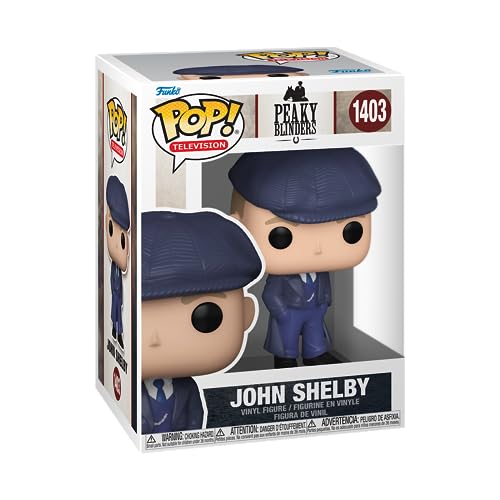 Funko Pop! TV: Peaky Blinders - John Shleby Shelby - Vinyl-Sammelfigur - Geschenkidee - Offizielle Handelswaren - Spielzeug Für Kinder und Erwachsene - TV Fans - Modellfigur Für Sammler und Display von Funko