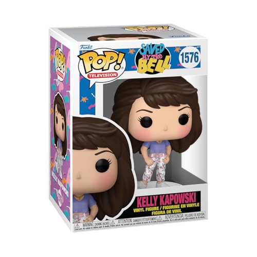 Funko Pop! TV: SBTB 30th – Kelly Kapowski - Saved by The Bell - Vinyl-Sammelfigur - Geschenkidee - Offizielle Handelswaren - Spielzeug Für Kinder und Erwachsene - TV Fans - Modellfigur Für Sammler Funko Pop! TV: SBTB 30th – Kelly Kapowski - Saved by The Bell - Vinyl-Sammelfigur - Geschenkidee - Offizielle Handelswaren - Spielzeug Für Kinder und Erwachsene - TV Fans - Modellfigur Für Sammler von Funko
