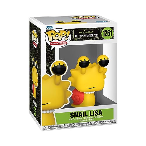 Funko Pop! TV: Simpsons S9- Snail Lisa Simpson - The Simpsons - Vinyl-Sammelfigur - Geschenkidee - Offizielle Handelswaren - Spielzeug Für Kinder und Erwachsene - TV Fans - Modellfigur Für Sammler von Funko