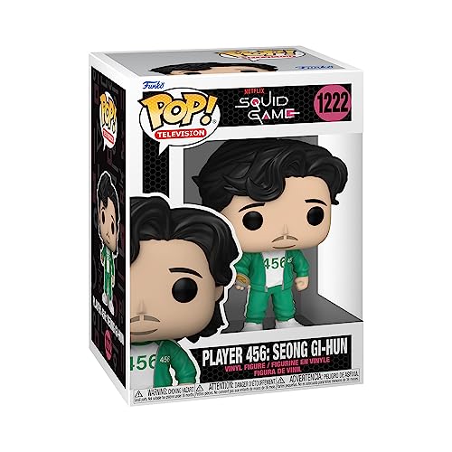 Funko Pop! TV: Squid Game - Gi-hun 456 - Vinyl-Sammelfigur - Geschenkidee - Offizielle Handelswaren - Spielzeug Für Kinder und Erwachsene - TV Fans - Modellfigur Für Sammler und Display Funko Pop! TV: Squid Game - Gi-hun 456 - Vinyl-Sammelfigur - Geschenkidee - Offizielle Handelswaren - Spielzeug Für Kinder und Erwachsene - TV Fans - Modellfigur Für Sammler und Display von Funko