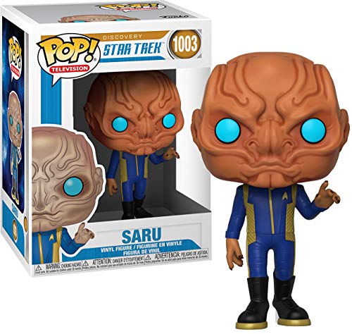 Funko Pop! TV: Star Trek: Discovery-Commander Saru - Star Trek Discovery - Vinyl-Sammelfigur - Geschenkidee - Offizielle Handelswaren - Spielzeug Für Kinder und Erwachsene - TV Fans Funko Pop! TV: Star Trek: Discovery-Commander Saru - Star Trek Discovery - Vinyl-Sammelfigur - Geschenkidee - Offizielle Handelswaren - Spielzeug Für Kinder und Erwachsene - TV Fans von Funko