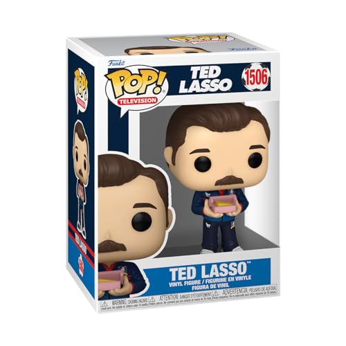 Funko Pop! TV: Ted Lasso - Ted Avec des Biscuits - Figur de Vinyle à Collectionner - Spielzeug für Kinder und Erwachsene - Fans de Télévision - Figur Modèle Pour Les CollectionNeurs et Affithage von Funko