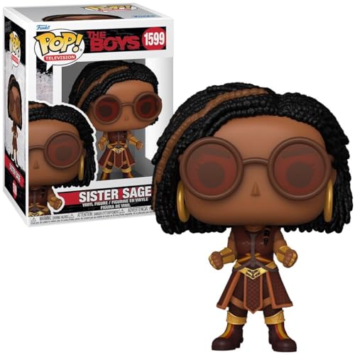 Funko Pop! TV: The Boys - Sister Sage - Vinyl-Sammelfigur - Geschenkidee - Offizielle Handelswaren - Spielzeug Für Kinder und Erwachsene - TV Fans - Modellfigur Für Sammler und Display von Funko