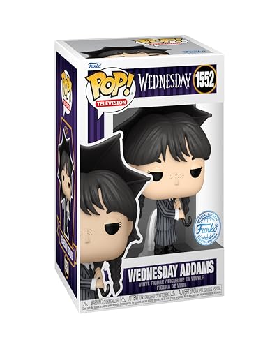 Funko Pop! TV: Wednesday - Wednesday with Umbrella- Vinyl-Sammelfigur - Geschenkidee - Offizielle Handelswaren - Spielzeug Für Kinder und Erwachsene - TV Fans - Modellfigur Für Sammler Funko Pop! TV: Wednesday - Wednesday with Umbrella- Vinyl-Sammelfigur - Geschenkidee - Offizielle Handelswaren - Spielzeug Für Kinder und Erwachsene - TV Fans - Modellfigur Für Sammler von Funko