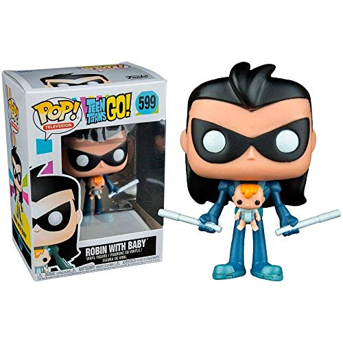 Funko Pop! TV:Teen Titans Go – Robin with Baby #599 Funko Pop! TV:Teen Titans Go – Robin with Baby #599 von Funko