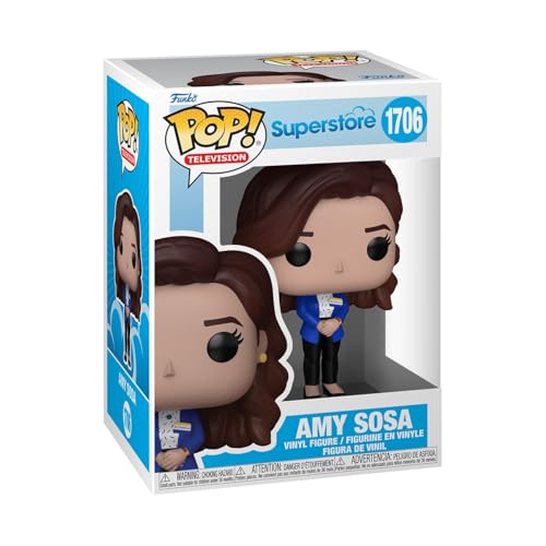 Funko Pop! Television: Superstore - Amy Sosa - Super Store - Vinyl-Sammelfigur - Geschenkidee - Offizielle Handelswaren - Spielzeug Für Kinder und Erwachsene - TV Fans - Modellfigur Für Sammler von Funko