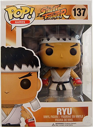 Funko- Pop Vinyl-Figuren: Games: Street Fighter: RYU White Headband (Exc), 12419, Multi von Funko