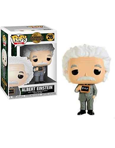 Funko Pop! Vinyl Icons: Albert Einstein Scientist - Vinyl-Sammelfigur - Geschenkidee - Offizielle Handelswaren - Spielzeug Für Kinder und Erwachsene - Modellfigur Für Sammler und Display Funko Pop! Vinyl Icons: Albert Einstein Scientist - Vinyl-Sammelfigur - Geschenkidee - Offizielle Handelswaren - Spielzeug Für Kinder und Erwachsene - Modellfigur Für Sammler und Display von Funko