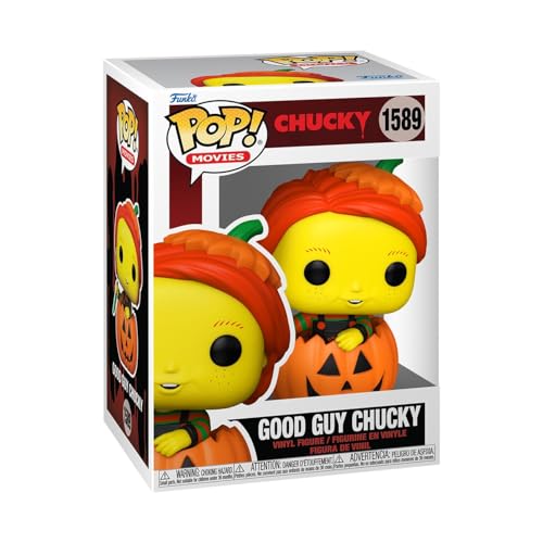 Funko Pop! Vinyl: Chucky VH – Good Guy - Vinyl-Sammelfigur - Geschenkidee - Offizielle Handelswaren - Spielzeug Für Kinder und Erwachsene - Movies Fans - Modellfigur Für Sammler und Display Funko Pop! Vinyl: Chucky VH – Good Guy - Vinyl-Sammelfigur - Geschenkidee - Offizielle Handelswaren - Spielzeug Für Kinder und Erwachsene - Movies Fans - Modellfigur Für Sammler und Display von Funko