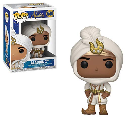 Funko Pop! Vinyl: Disney: Aladdin - Prince Ali 2 - Vinyl-Sammelfigur - Geschenkidee - Offizielle Handelswaren - Spielzeug Für Kinder und Erwachsene - Movies Fans - Modellfigur Für Sammler von Funko