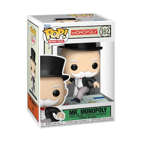 Funko Pop! Vinyl: Mr. Monopoly - Mr Mr. Monopoly - (Pass Go) - Hasbro, Inc - Vinyl-Sammelfigur - Geschenkidee - Offizielle Handelswaren - Spielzeug Für Kinder und Erwachsene - Ad Icons Fans von Funko