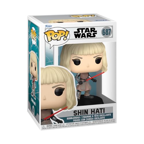 Funko Pop! Vinyl: Star Wars Ahsoka - Shin Hati - Figur de Vinyle à Collectionner - - Spielzeug für Kinder und Erwachsene - Fans de Télévision - Figur Modèle Pour Les CollectionNeurs et Affithage von Funko