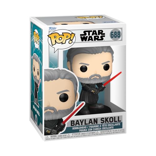 Funko Pop! Vinyl: Star Wars Ahsoka - Baylan Skoll - Vinyl-Sammelfigur - Geschenkidee - Offizielle Handelswaren - Spielzeug Für Kinder und Erwachsene - TV Fans - Modellfigur Für Sammler und Display von Funko