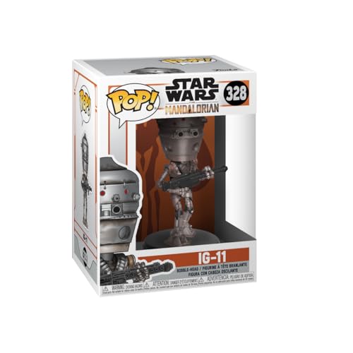 Funko Pop! Vinyl: Star Wars: IG-11 - Star Wars: The Mandalorian - Vinyl-Sammelfigur - Geschenkidee - Offizielle Handelswaren - Spielzeug Für Kinder und Erwachsene - TV Fans - Modellfigur Für Sammler von Funko