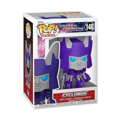 Funko Pop! Vinyl: Transformers - Cyclonus - Transformers Classic - Vinyl-Sammelfigur - Geschenkidee - Offizielle Handelswaren - Spielzeug Für Kinder und Erwachsene - TV Fans - Modellfigur Für Sammler von Funko