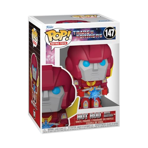 Funko Pop! Vinyl: Transformers - Hot Rod mit Matrix - Transformers Classic - Vinyl-Sammelfigur - Geschenkidee - Offizielle Handelswaren - Spielzeug Für Kinder und Erwachsene - TV Fans Funko Pop! Vinyl: Transformers - Hot Rod mit Matrix - Transformers Classic - Vinyl-Sammelfigur - Geschenkidee - Offizielle Handelswaren - Spielzeug Für Kinder und Erwachsene - TV Fans von Funko