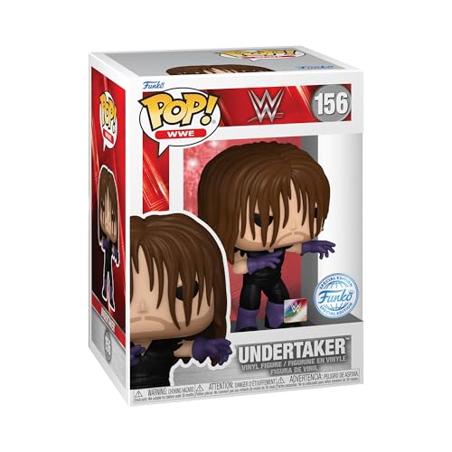 Funko Pop! WWE Cover: The Undertaker - WWE 3 - Amazon-Exklusiv - Vinyl-Sammelfigur - Geschenkidee - Offizielle Handelswaren - Spielzeug Für Kinder und Erwachsene - Sports Fans von Funko