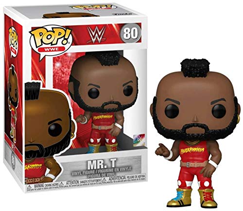 Funko Pop! WWE: New Wave Summer Slam-Mr Mr. T - Vinyl-Sammelfigur - Geschenkidee - Offizielle Handelswaren - Spielzeug Für Kinder und Erwachsene - Sports Fans - Modellfigur Für Sammler und Display von Funko