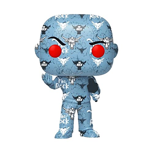 Funko Pop! WWE: The Rock Art Series Exclusive in Hard Protector von Funko