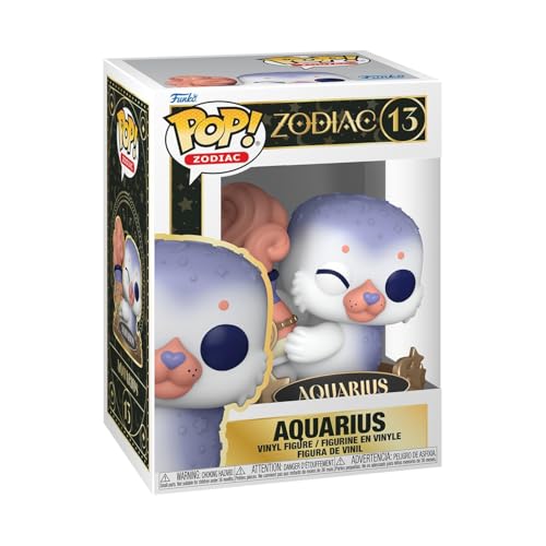 Funko Pop! Zodiac: Aquarius - (Jan.) - Vinyl-Sammelfigur - Geschenkidee - Offizielle Handelswaren - Spielzeug Für Kinder und Erwachsene Fans - Modellfigur Für Sammler und Display von Funko