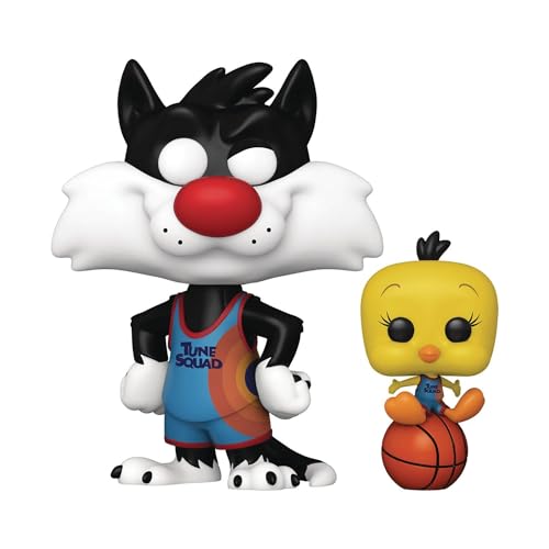 Funko Pop! and Buddy: Space Jam 2- Sylvester and Tweety - Vinyl-Sammelfigur - Geschenkidee - Offizielle Handelswaren - Spielzeug Für Kinder und Erwachsene - Movies Fans von Funko