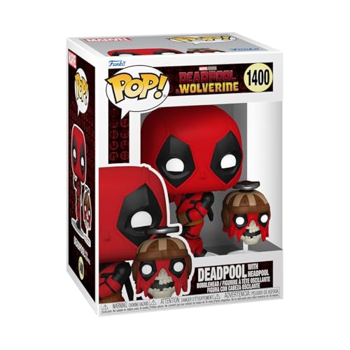 Funko Pop! & Buddy: Deadpool & Wolverine - Deadpool with Headpool - Vinyl-Sammelfigur - Geschenkidee - Offizielle Handelswaren - Spielzeug Für Kinder und Erwachsene - Movies Fans Funko Pop! & Buddy: Deadpool & Wolverine - Deadpool with Headpool - Vinyl-Sammelfigur - Geschenkidee - Offizielle Handelswaren - Spielzeug Für Kinder und Erwachsene - Movies Fans von Funko