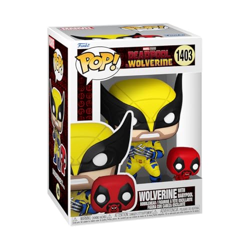 Funko Pop! & Buddy: Deadpool & Wolverine - Wolverine with Babypool - Vinyl-Sammelfigur - Geschenkidee - Offizielle Handelswaren - Spielzeug Für Kinder und Erwachsene - Movies Fans Funko Pop! & Buddy: Deadpool & Wolverine - Wolverine with Babypool - Vinyl-Sammelfigur - Geschenkidee - Offizielle Handelswaren - Spielzeug Für Kinder und Erwachsene - Movies Fans von Funko