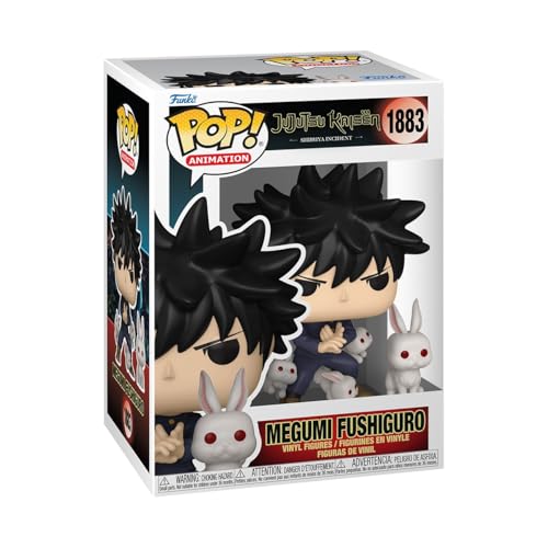 Funko Pop!&Buddy: JJK - Megumi Fushiguro - (Rabbit) - Jujutsu Kaisen - Vinyl-Sammelfigur - Geschenkidee - Offizielle Handelswaren - Spielzeug Für Kinder und Erwachsene - Anime Fans von Funko