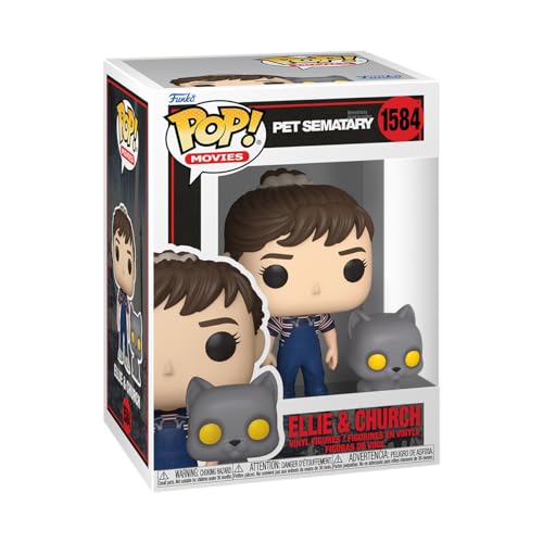Funko Pop! & Buddy: Pet Sematary - Ellie Creed & Church - Pet Sematary 1986 - Vinyl-Sammelfigur - Geschenkidee - Offizielle Handelswaren - Spielzeug Für Kinder und Erwachsene - Movies Fans Funko Pop! & Buddy: Pet Sematary - Ellie Creed & Church - Pet Sematary 1986 - Vinyl-Sammelfigur - Geschenkidee - Offizielle Handelswaren - Spielzeug Für Kinder und Erwachsene - Movies Fans von Funko