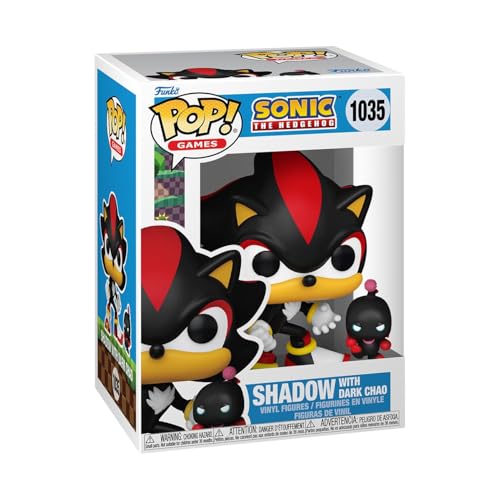Funko Pop! & Buddy: Sonic - Shadow The Hedgehog mit DChao - Sonic The Hedgehog - Vinyl-Sammelfigur - Geschenkidee - Offizielle Handelswaren - Spielzeug Für Kinder und Erwachsene - Video Games Fans Funko Pop! & Buddy: Sonic - Shadow The Hedgehog mit DChao - Sonic The Hedgehog - Vinyl-Sammelfigur - Geschenkidee - Offizielle Handelswaren - Spielzeug Für Kinder und Erwachsene - Video Games Fans von Funko