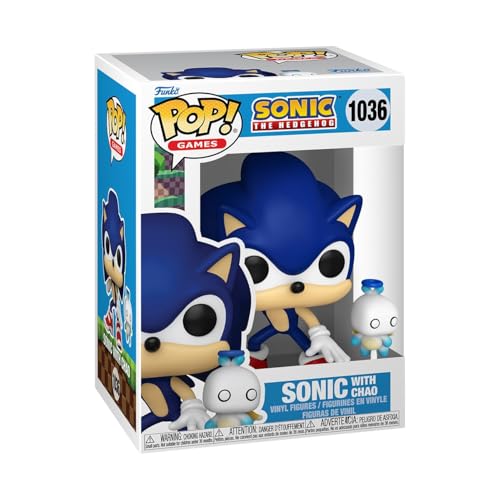 Funko Pop! & Buddy: Sonic The Hedgehog - Sonic The Hedgehog mit HChao - Vinyl-Sammelfigur - Geschenkidee - Offizielle Handelswaren - Spielzeug Für Kinder und Erwachsene - Video Games Fans Funko Pop! & Buddy: Sonic The Hedgehog - Sonic The Hedgehog mit HChao - Vinyl-Sammelfigur - Geschenkidee - Offizielle Handelswaren - Spielzeug Für Kinder und Erwachsene - Video Games Fans von Funko