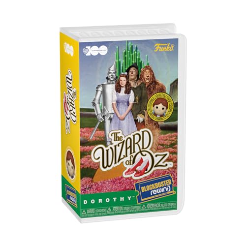 Funko Rewind: WB 100 - Der Zauberer von Oz, Dorothy mit Chase (Stile können variieren) von Funko