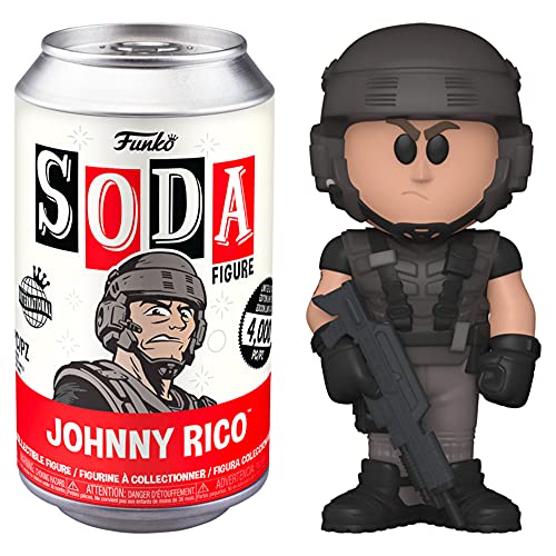 Funko SODA: Starship Troopers- Johnny Rico w/Chase (IE), Mehrfarben, 58338, Einheitsgröße von Funko