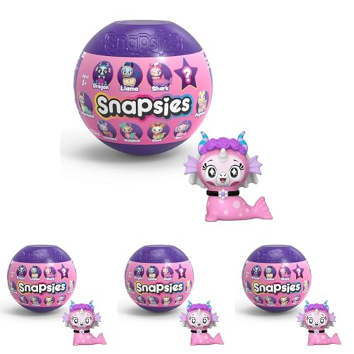 Funko Snapsies: W1-1 Mini Figure - Blind Box - Vinyl-Sammelfigur - Geschenkidee - Offizielle Handelswaren - Spielzeug Für Kinder und Erwachsene - Strumpffüller (Packung mit 4) von Funko