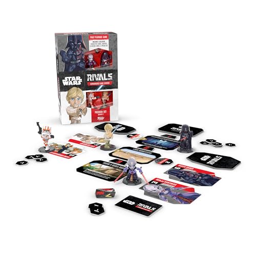 Funko | Star Wars Rivals Premium Set Serie I | Gesellschaftsspiel | für 2 Spieler ab 7 Jahren von Funko
