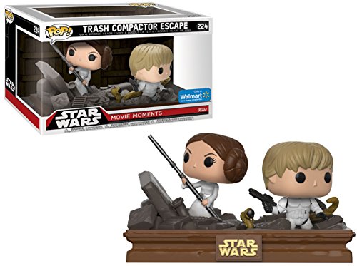 Funko Star Wars: Movie Moments: Luke & Leia Trash Compactor - Vinyl Figures Funko Star Wars: Movie Moments: Luke & Leia Trash Compactor - Vinyl Figures von Funko
