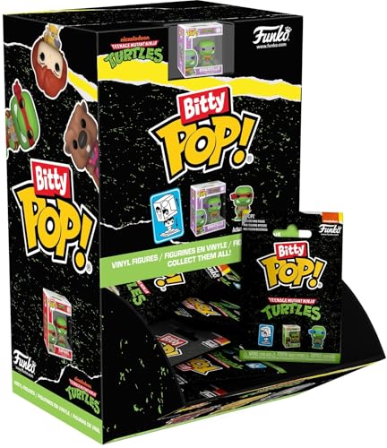 Funko TMNT (TV'87) - Bitty Pop! Blind Bag Sortiment (1 zufällige Figur) von Funko