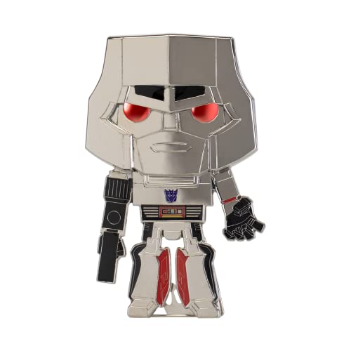 Funko Large Pop! Enamel Pin - Megatron - Transformers: Megatron Emaille-Nadeln - Niedliche Brosche Zum Sammeln - Für Rucksäcke & Taschen - Geschenkidee - Offizielle Handelswaren - TV Fans von Funko