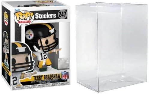 Funko Terry Bradshaw (Pittsburgh Steelers) Pop! NFL Legends Vinyl Figure (Bundled with Compatible Box Protector Case) von Funko