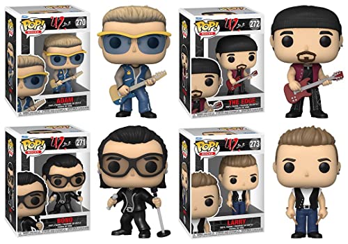 Funko U2 (ZooTV) Pop! Rocks Komplettset (4) von Funko