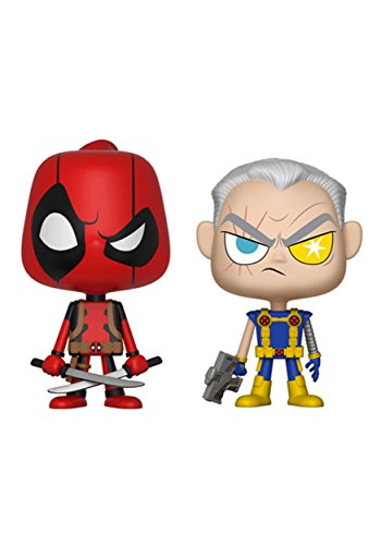 Funko VYNL 4" 2-Pack: Marvel: Deadpool & Cable Deadpool Collectible Figure, Standard - Vinyl-Sammelfigur - Geschenkidee - Offizielle Handelswaren - Spielzeug Für Kinder Und Erwachsene Funko VYNL 4" 2-Pack: Marvel: Deadpool & Cable Deadpool Collectible Figure, Standard - Vinyl-Sammelfigur - Geschenkidee - Offizielle Handelswaren - Spielzeug Für Kinder Und Erwachsene von Funko